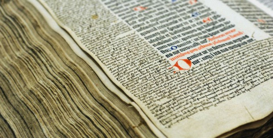 Bibbia a 42 linee Gutenberg