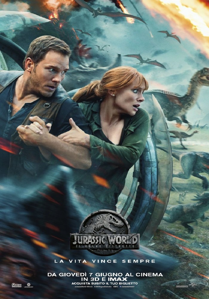 Jurassic World: il regno distrutto Film Catania