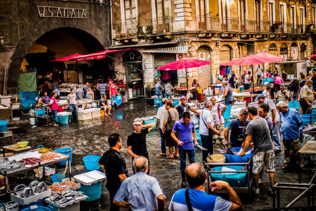 L’Antico mercato del pesce la Pescheria di Catania