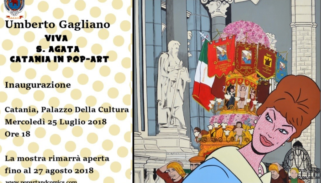 Viva sant'Agata - Catania in pop art