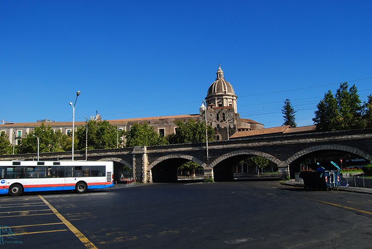 La Piazza Borsellino di Catania