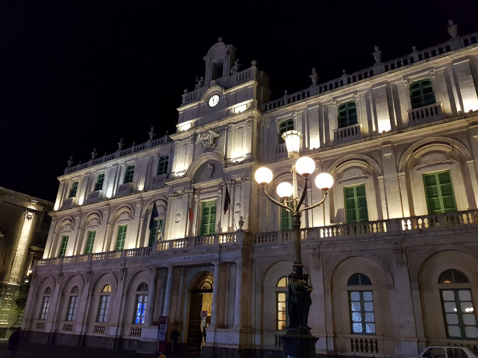 Il Palazzo del Rettorato di Catania