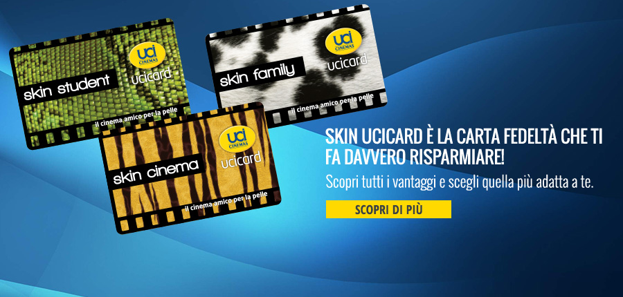 La carta Fedeltà Skin UCICard