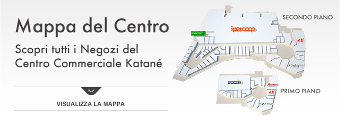 mappa del centro Commerciale Katané
