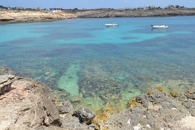 Piramide sommersa nel mare di Lampedusa