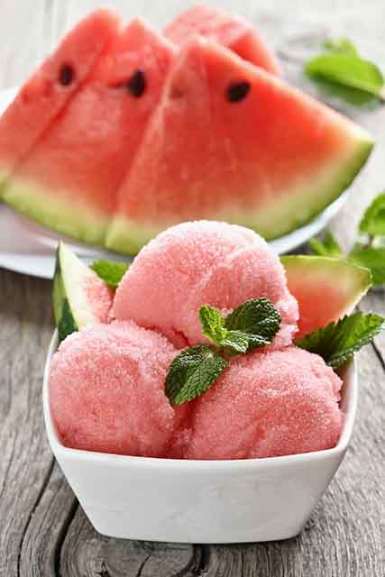 ricetta gelato al melone
