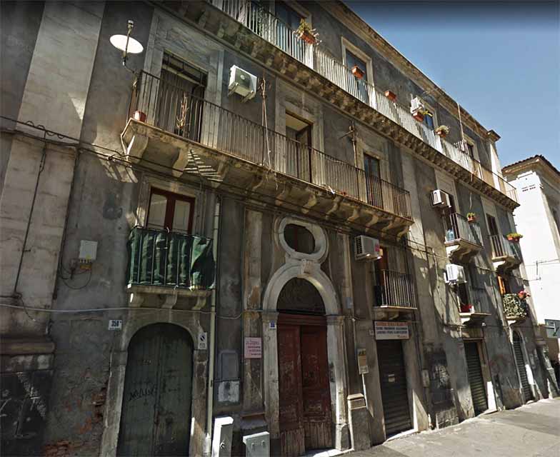 Il Palazzo Fassari Pace a Catania