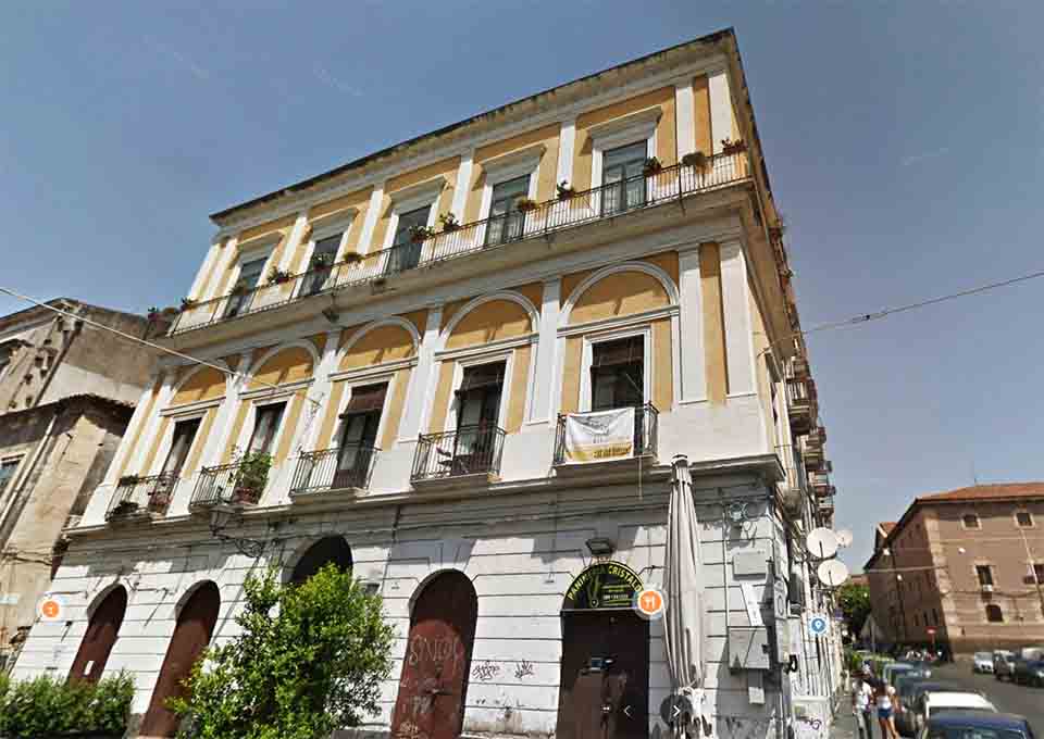 Il Palazzo da Pigione Tringali Catania