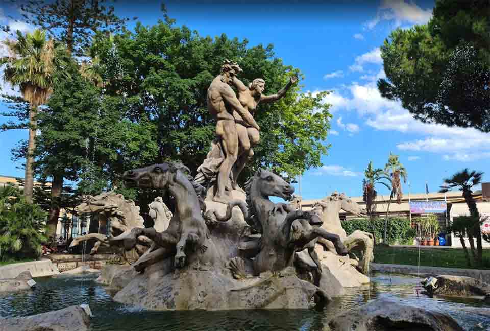 La Fontana del Ratto di Proserpina a catania