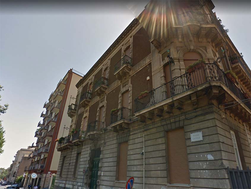 Il Palazzo Scandurra a Catania