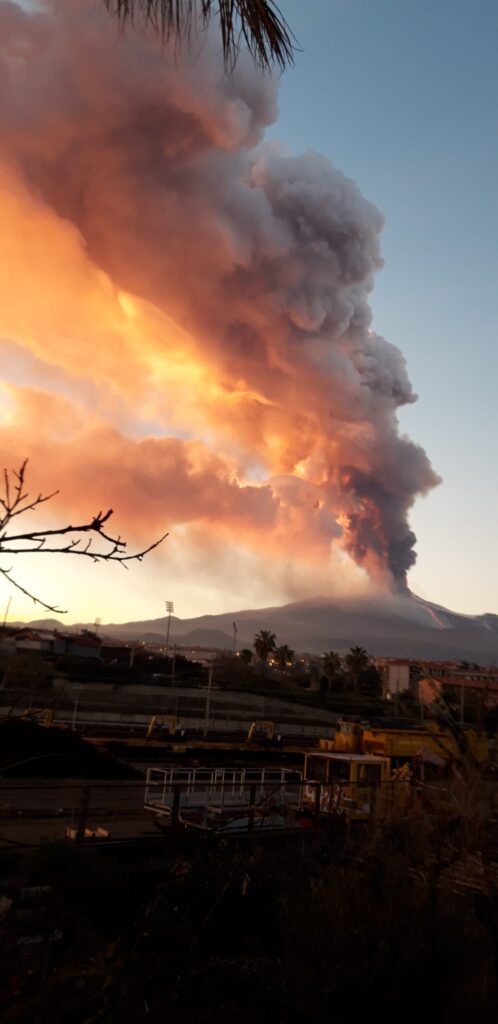 Etna 2021 vulcano in attivita