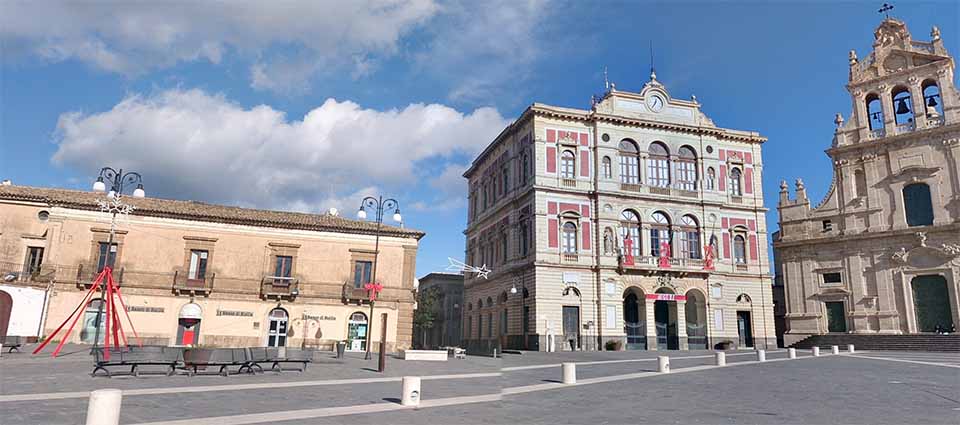 Il Palazzo Comunale grammichele