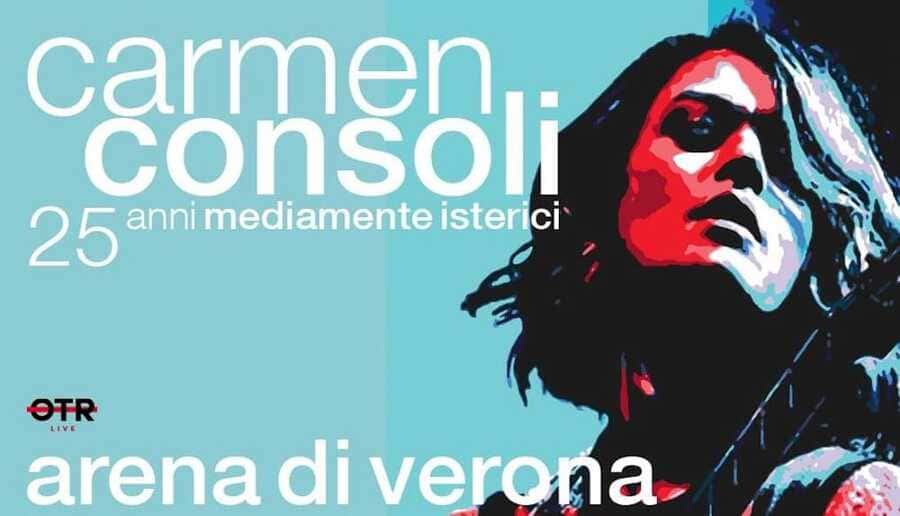 Carmen Consoli: ritorno sul palco per i 25 anni di carriera