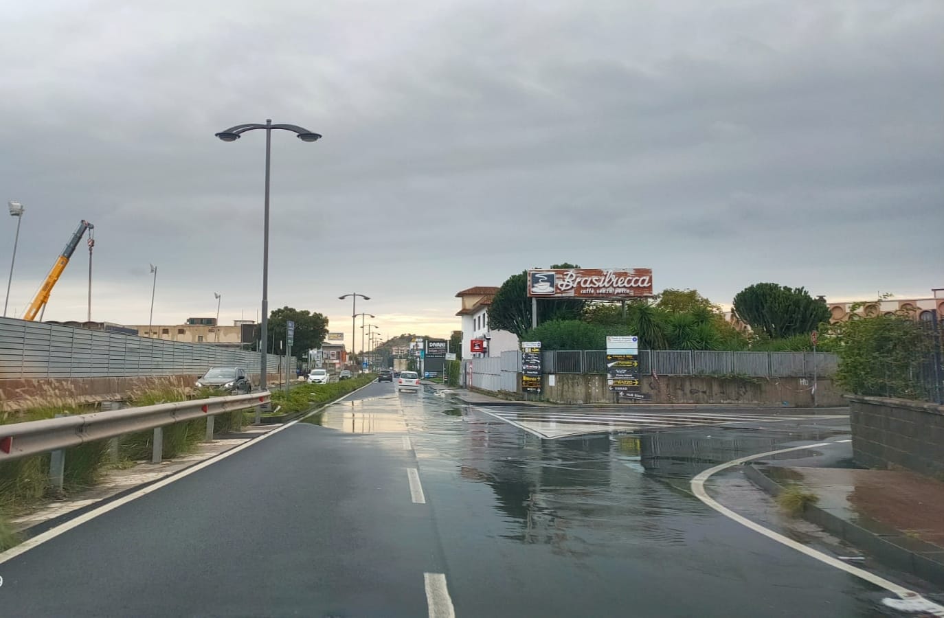 Maltempo Catania: anche un incidente sulla Catania Messina