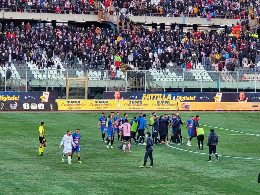 Calcio Catania Palermo Derby