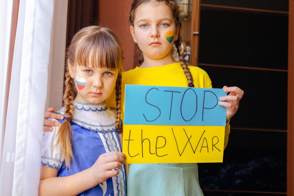 Ucraina conflitto bambini