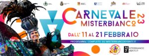 Carnevale di misterbianco 2023 banner