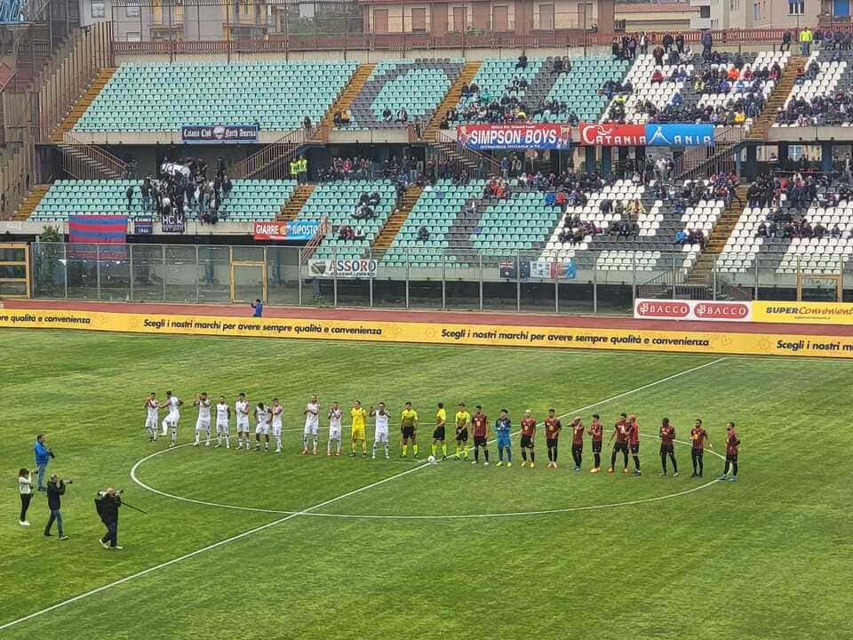 Catania Sorrento 0-2, sconfitta con rabbia