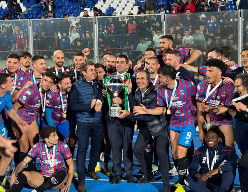 Catania vince la Coppa Italia di Serie C