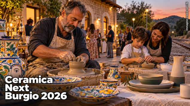 Ceramica Next Burgio 2026: programma del 19 Settembre 2026