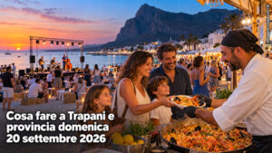 Cosa fare a Trapani e provincia domenica 20 Settembre 2026