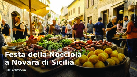 Festa della Nocciola a Novara di Sicilia: 19ª edizione