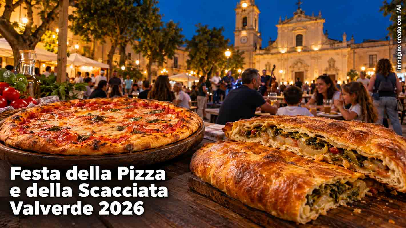 Festa della Pizza e della Scacciata a Valverde 2026