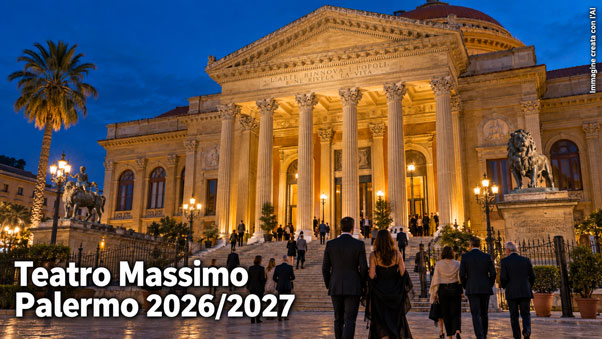Teatro Massimo Palermo 2026:2027 opere e balletti