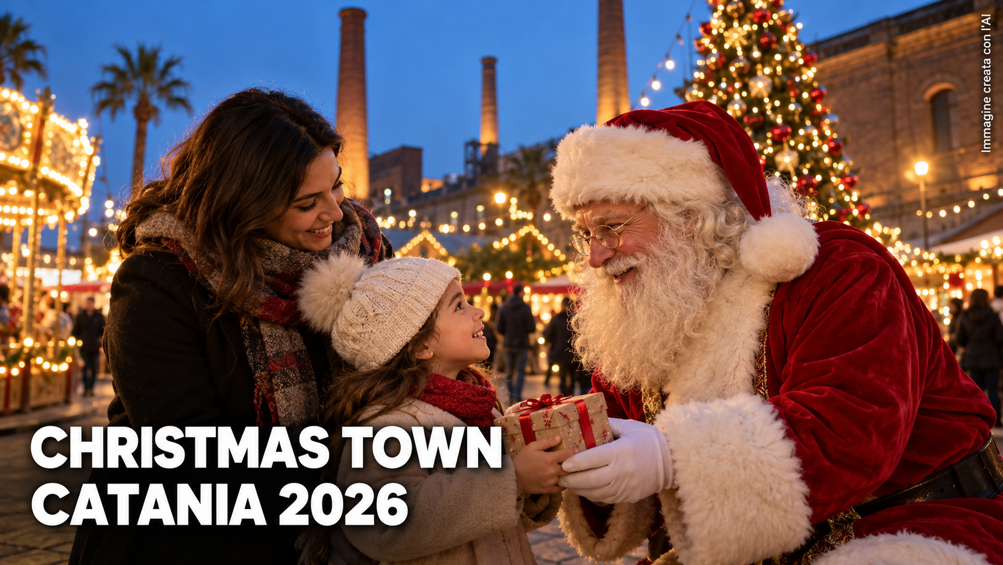Christmas Town Catania 2026 date, orari e biglietti