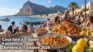 Cosa fare a Trapani e provincia domenica 11 Ottobre 2026