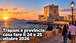 Cosa fare a Trapani e provincia nel weekend del 24 e 25 ottobre 2026