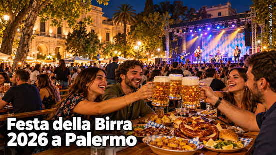 Festa della Birra 2026 a Palermo: quattro giorni a Villa Filippina