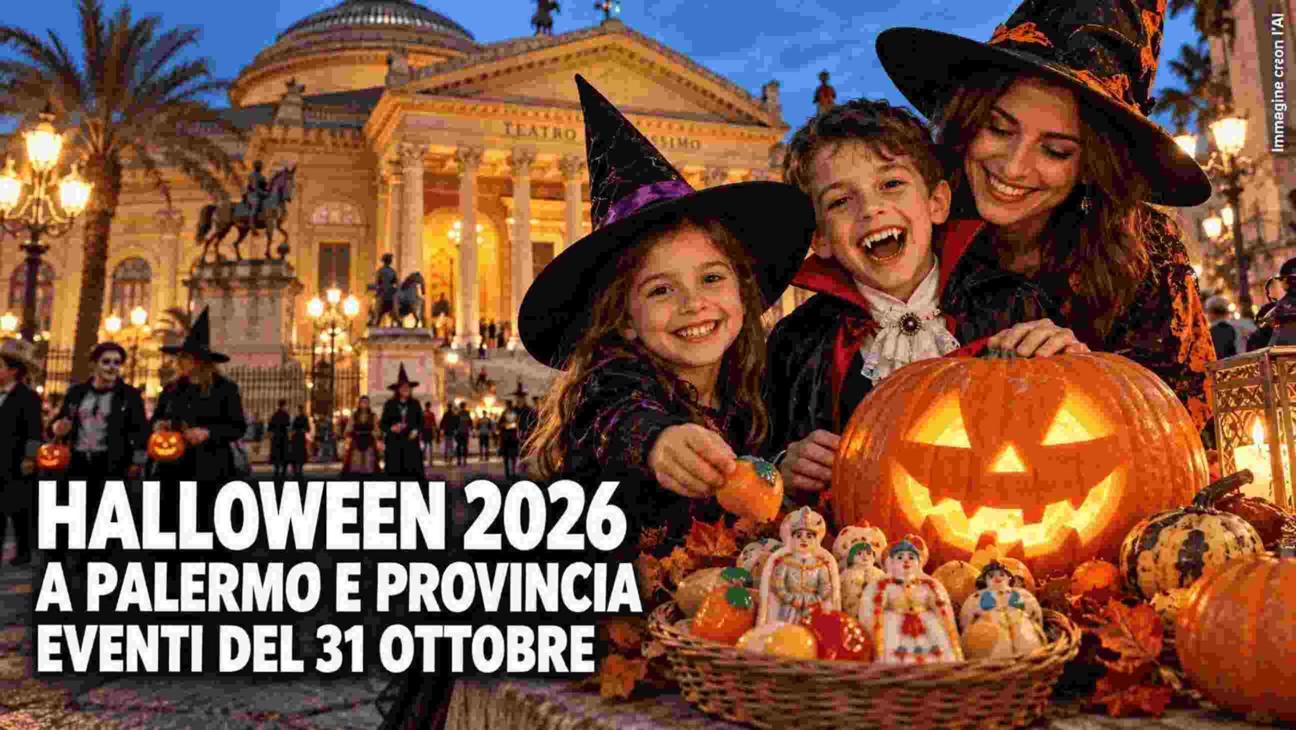 Halloween 2026 a Palermo e provincia: eventi del 31 ottobre