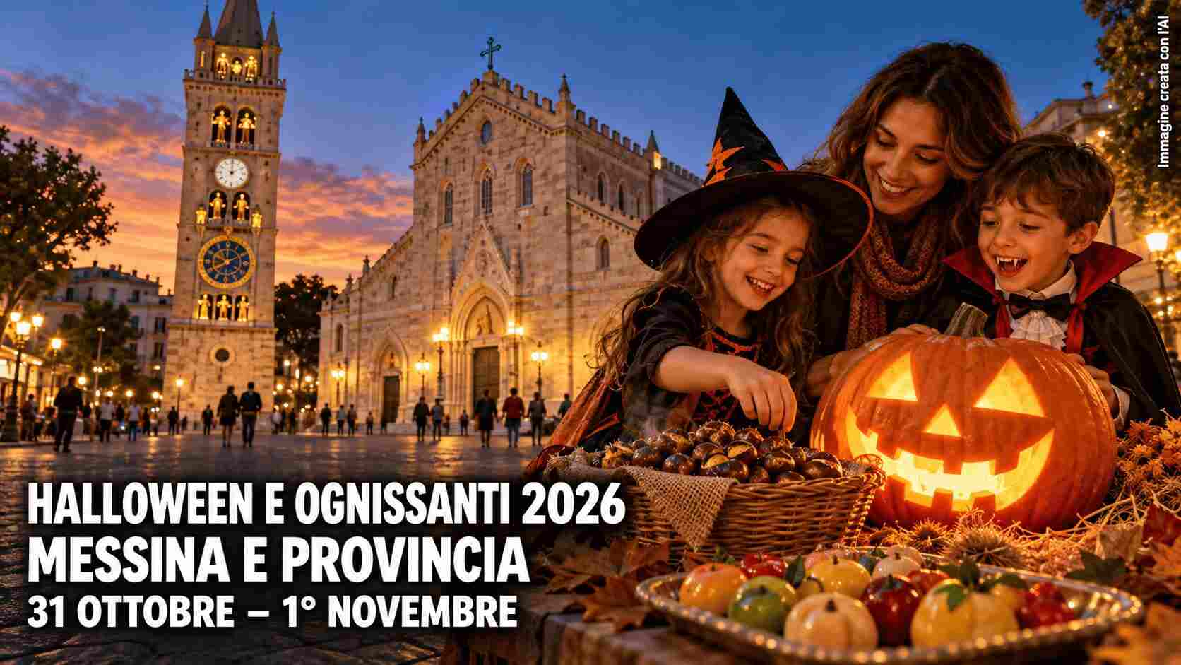 Halloween e Ognissanti 2026 a Messina e provincia