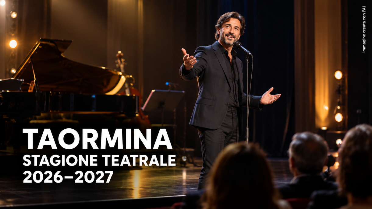 Stagione teatrale di Taormina 2026–2027 programma e biglietti